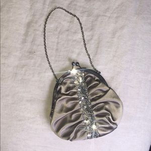 Silver Clutch
